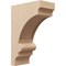 Ekena Millwork 7"W x 14"D x 21"H Classic Diane Rough Cedar Woodgrain TimberThane Corbel, Primed Tan CORUR07X14X21DIARCPR - alternate 1